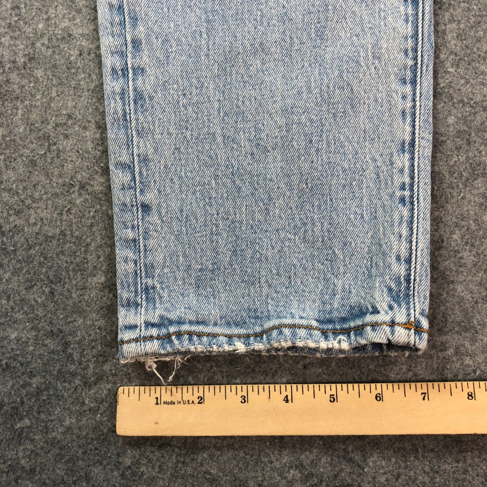 Abercrombie and Fitch Vintage Straight Mens Jeans 32x30 (fits 34x29) Light Wash - Picture 12 of 15